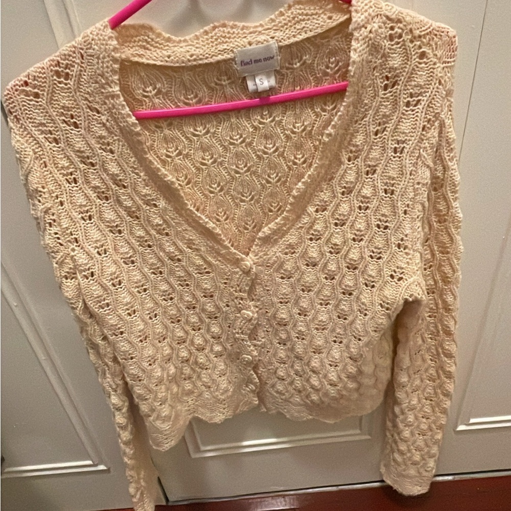 Find me now cardigan - knitted size s